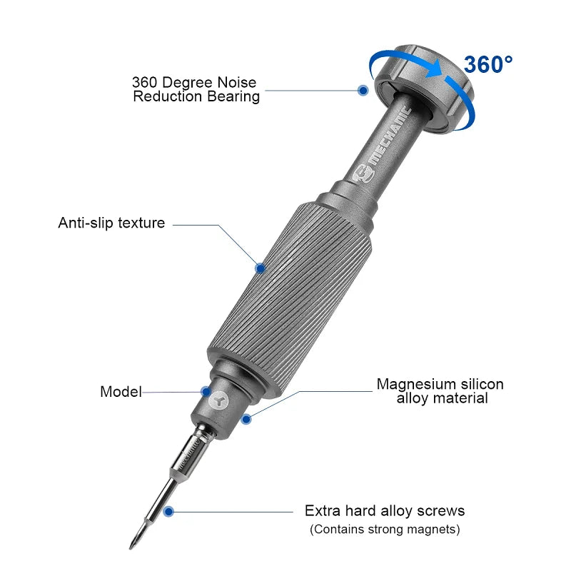 MECHANIC Mortar Mini Screwdriver IShell +1.5/+1.2 - Hexa Power