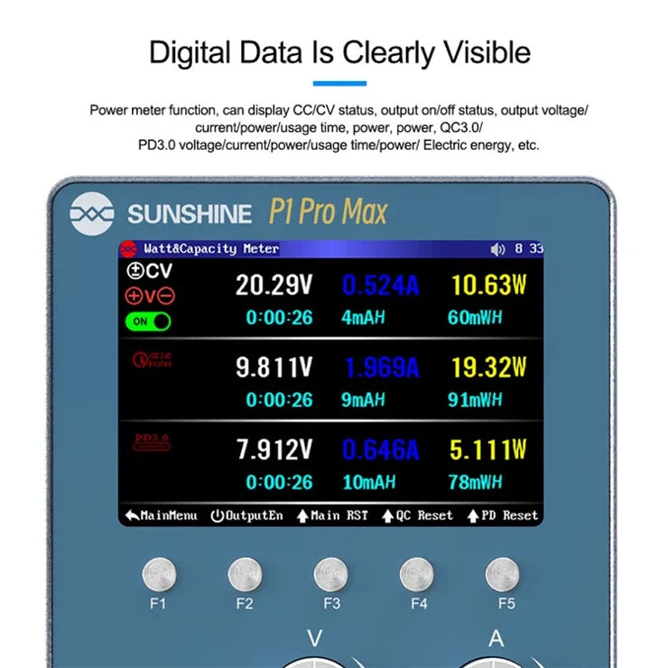SUNSHINE P1 PRO MAX
Power Supply - Hexa Power