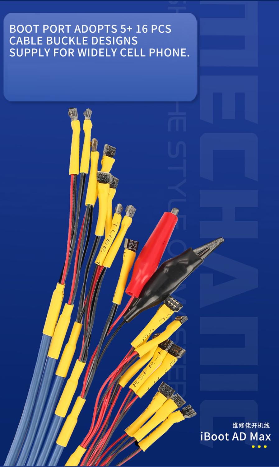 MECHANIC Power Boot Cable for IPhone and Android (25+1) AD Max - Hexa Power