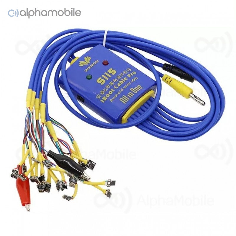 WEMON All In One Phone Power Test Cable Boot Line For iPhone 6-13 mini/13 Pro MAX S115 - Hexa Power