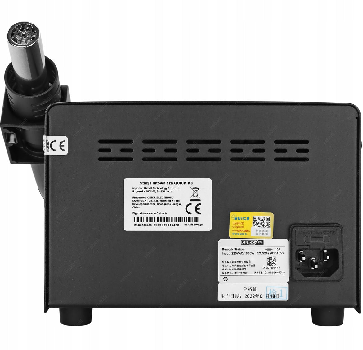 Quick K8 1000 W - Hexa Power