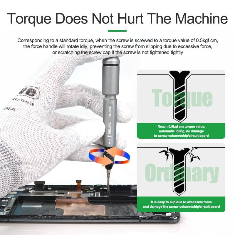RELIFE Screwdriver +1.5 RL-724 - Hexa Power