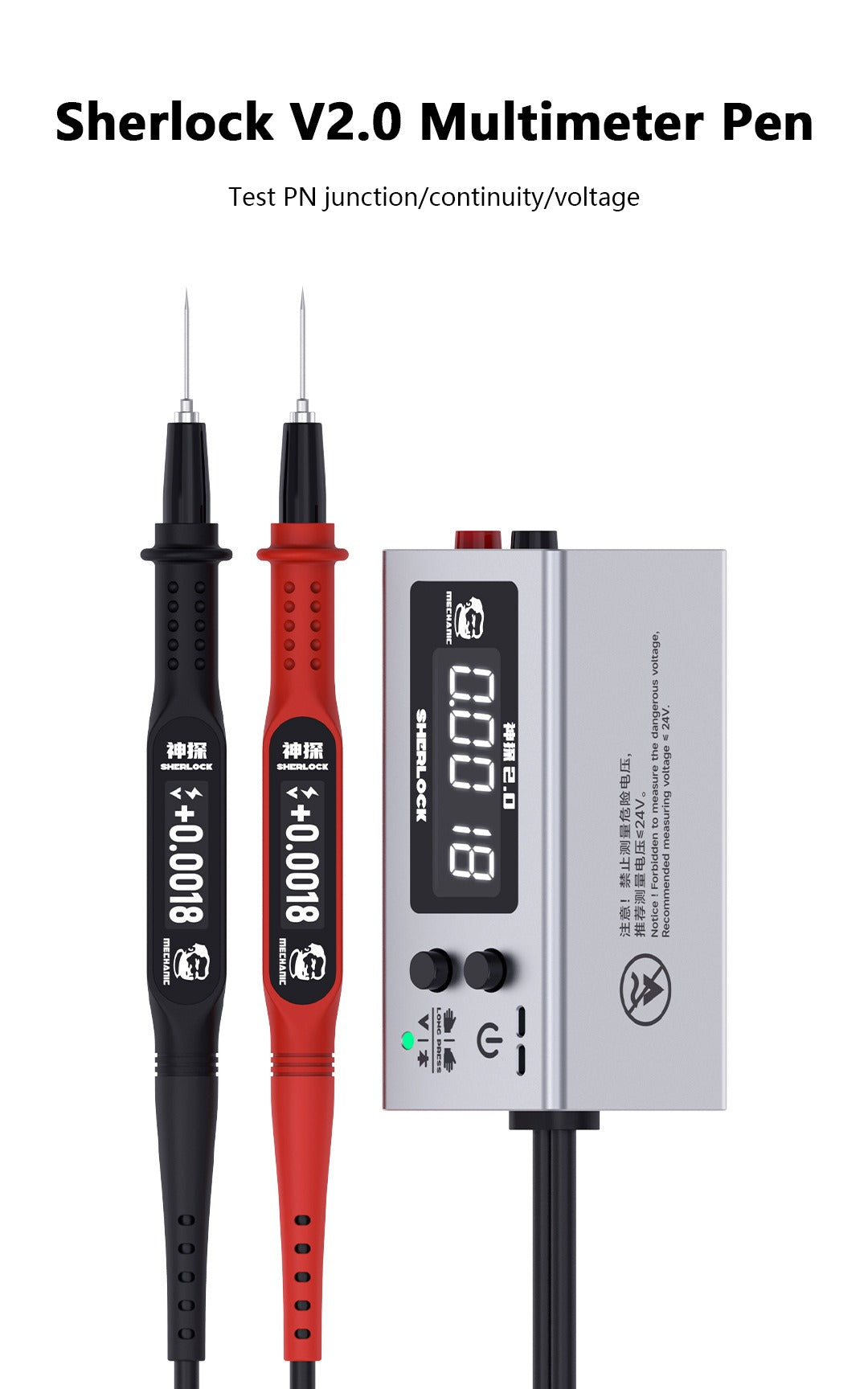 MECHANIC Digital Multimeter Sherlock-v2.0 - Hexa Power