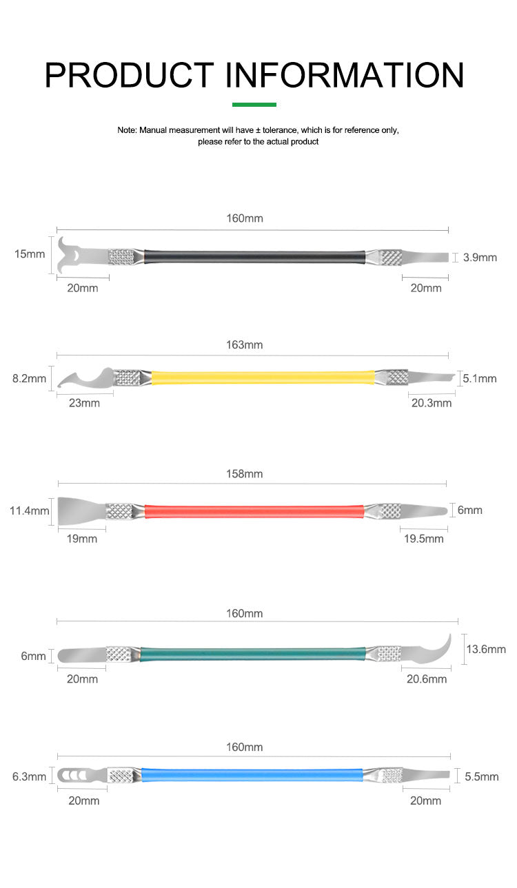RELIFE CPU Glue Removal Crowbar Set - Hexa Power