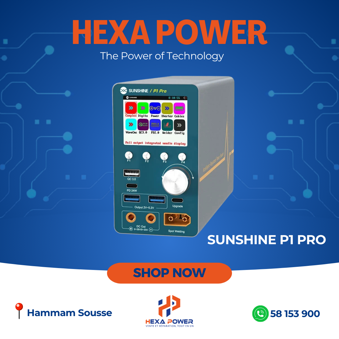 SUNSHINE P1 PRO MAX
Power Supply - Hexa Power