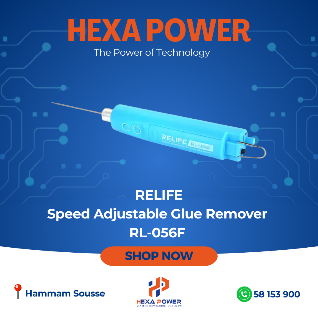 RELIFE Speed Adjustable Glue Remover RL-056F - Hexa Power