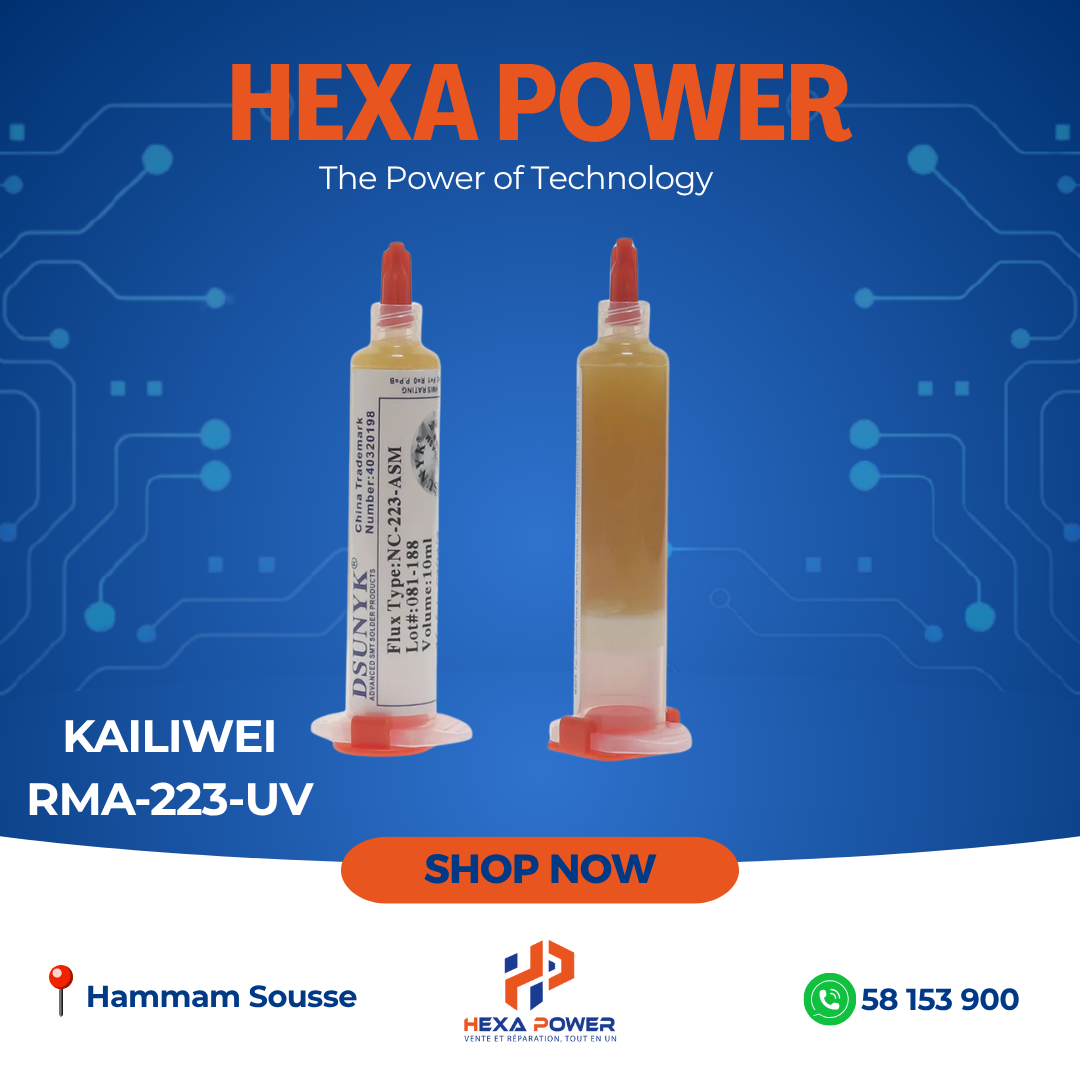 KAILIWEI Solder Flux Paste RMA-223-UV - Hexa Power