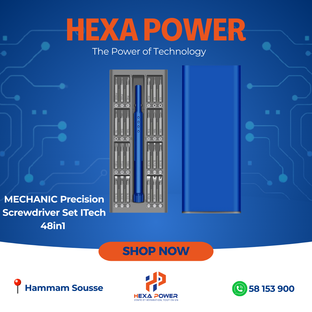 Mechanic iTech 48in1 Precision Screwdriver Set - Hexa Power