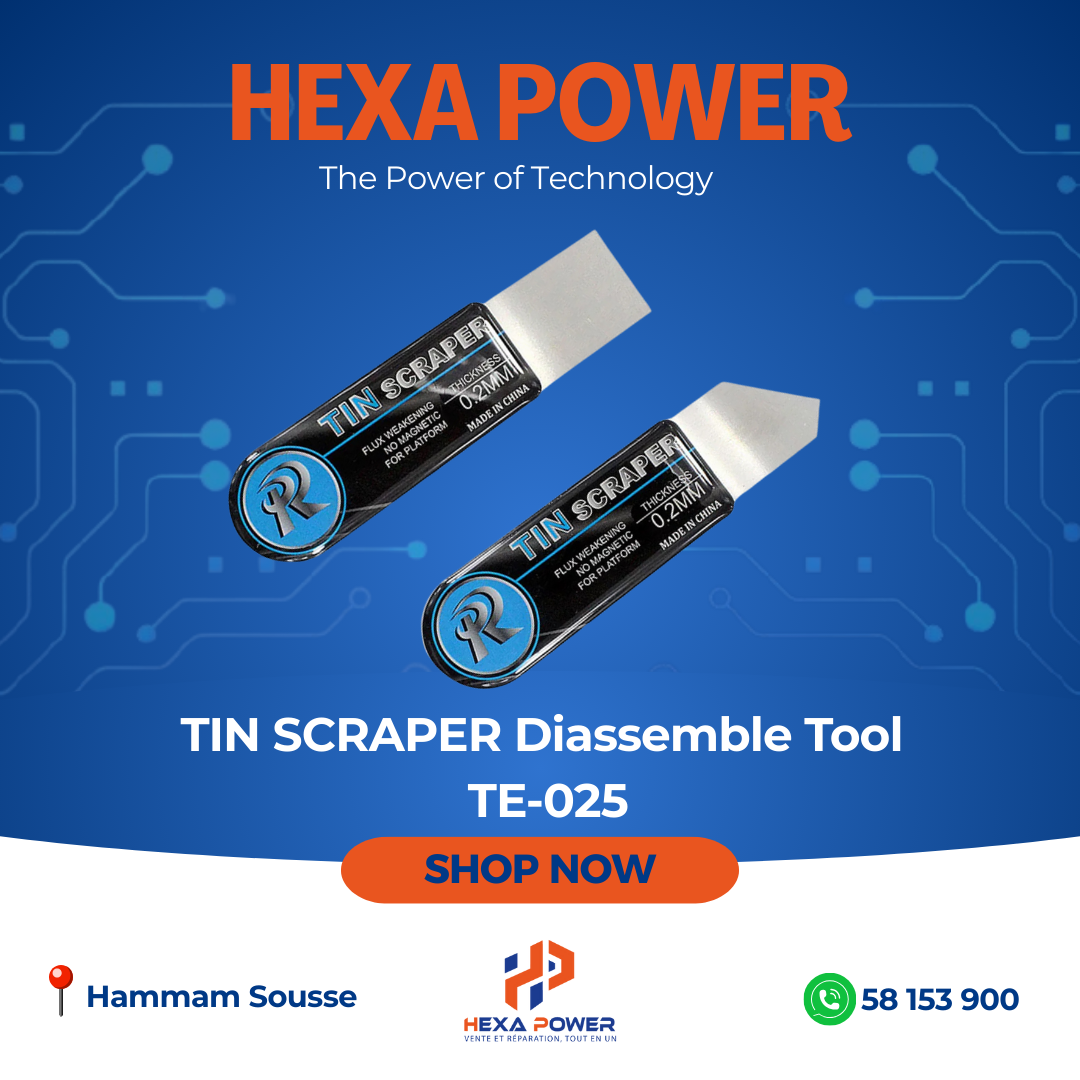 TIN SCRAPER Diassemble Tool TE-025 - Hexa Power