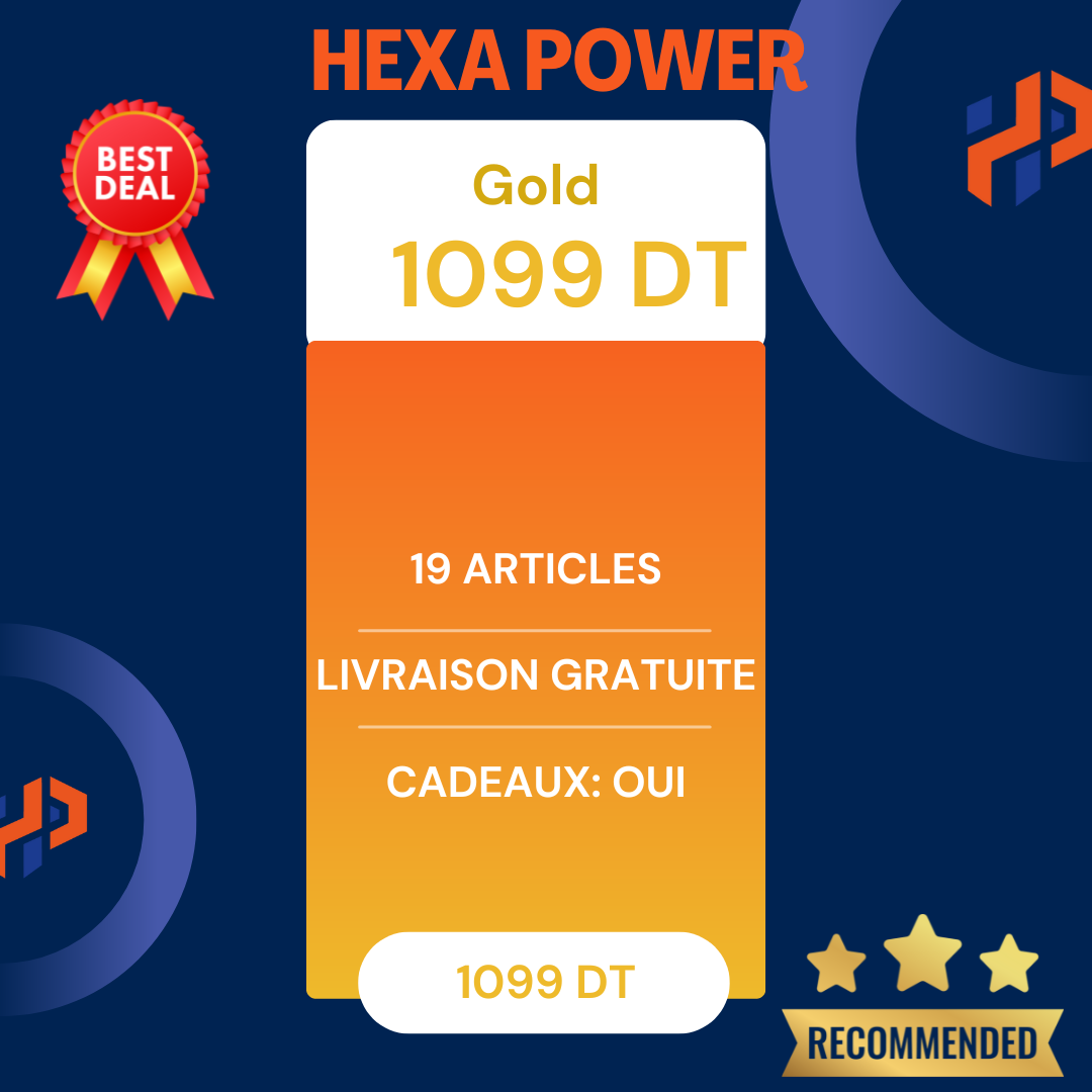 Pack Gold (1099dt ) - Hexa Power