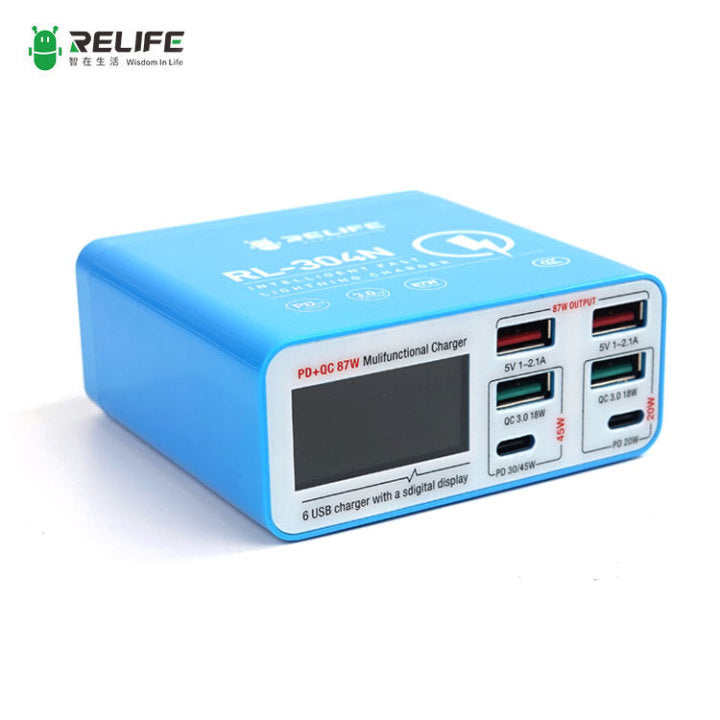 RELIFE
6 ports charger
RL-304N - Hexa Power