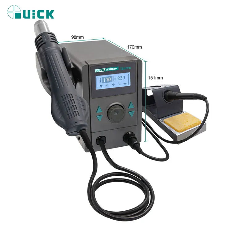 Quick airchaud 2 en 1 8586D+ - Hexa Power