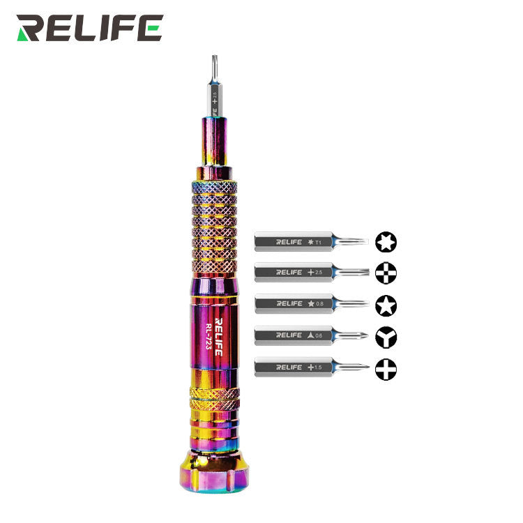 RELIFE Screwdriver Set (5tips) RL-723 - Hexa Power