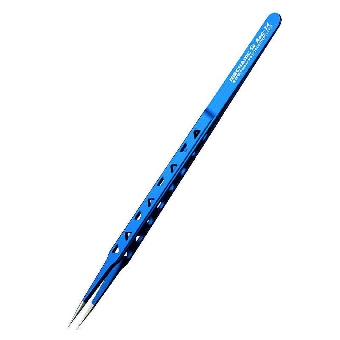MECHANIC Lengthen eight-hole Tweezers Aac-14 - Hexa Power
