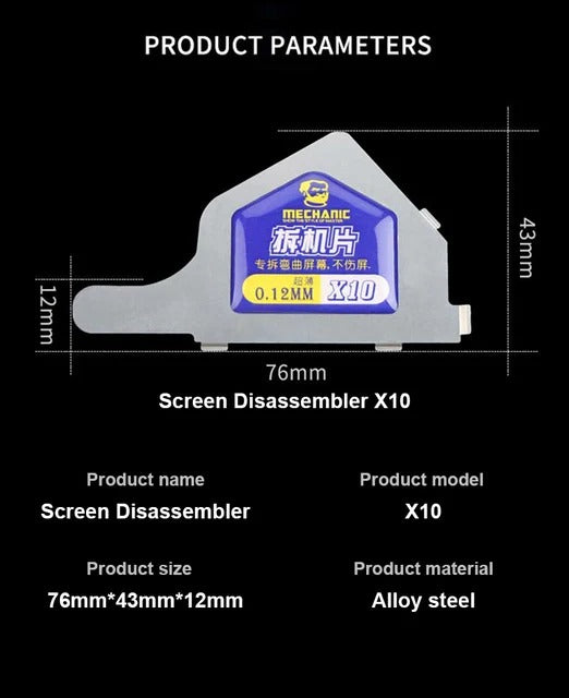 MECHANIC Diassemble Tool X10 - Hexa Power