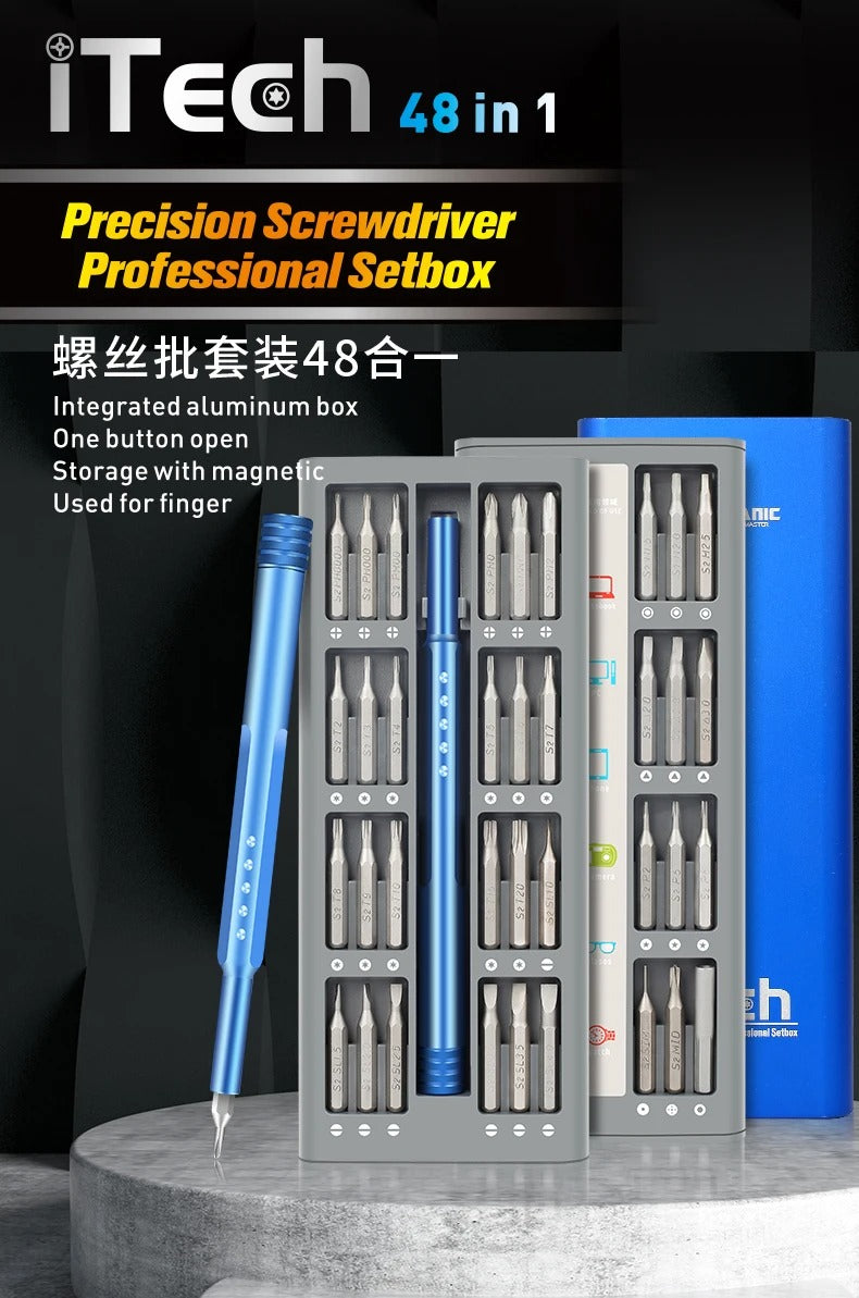 Mechanic iTech 48in1 Precision Screwdriver Set - Hexa Power