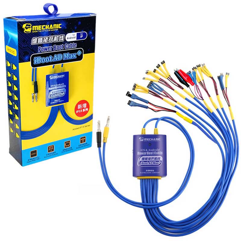 MECHANIC Power Boot Cable for IPhone and Android (25+1) AD Max - Hexa Power