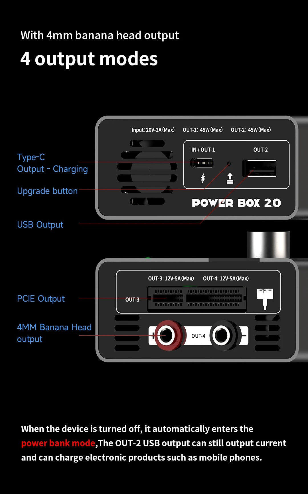 MECHANIC POWER BOX 2.0 – Alimentation Portable Multi-Mode 30V/5A pour Réparation Téléphones - Hexa Power