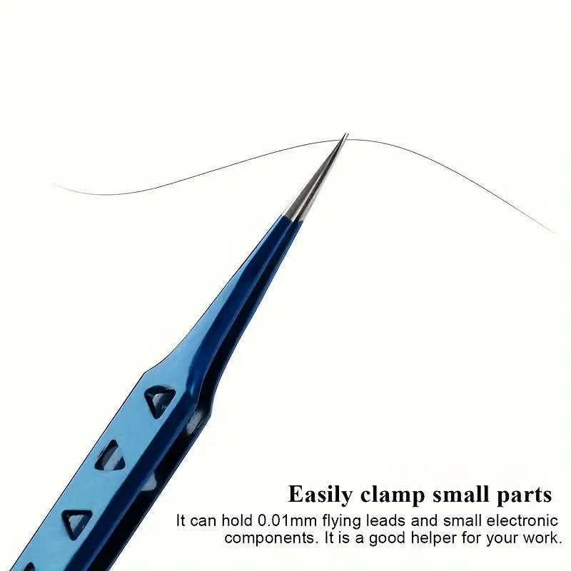 MECHANIC Lengthen eight-hole Tweezers Aac-14 - Hexa Power