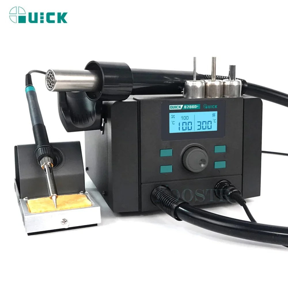 QUICK 8786D+ 2 in1 Hot Air - Hexa Power