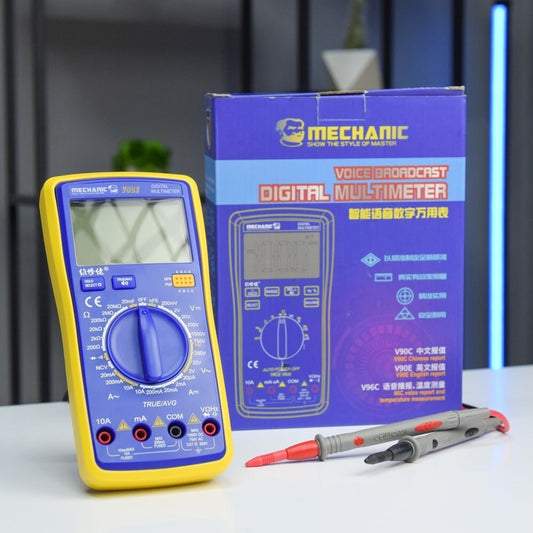 Mechanic V90C Multimètre Digital Auto-Range avec Voix