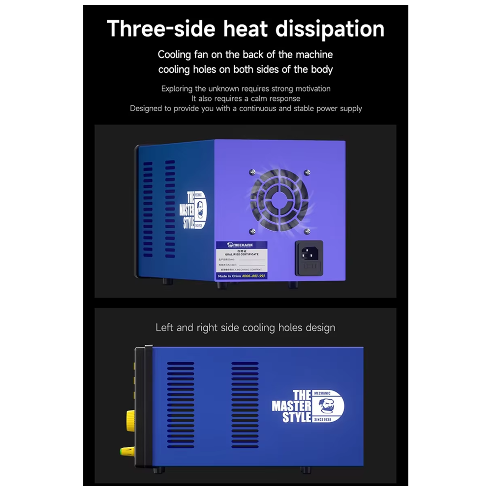 Mechanic DSP30D5 – Alimentation DC Programmable 30V / 5A Haute Précision - Hexa Power