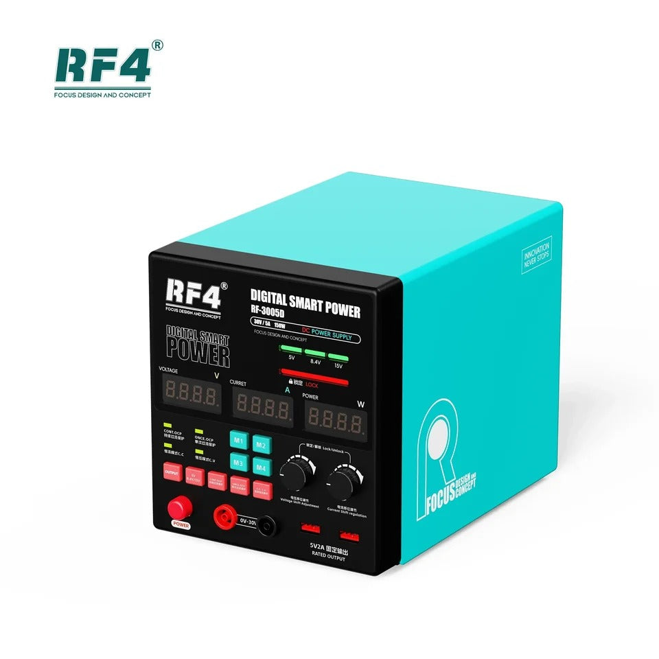 Alimentation DC RF4 RF-3005D 30V 5A – Haute Précision pour Réparation Électronique