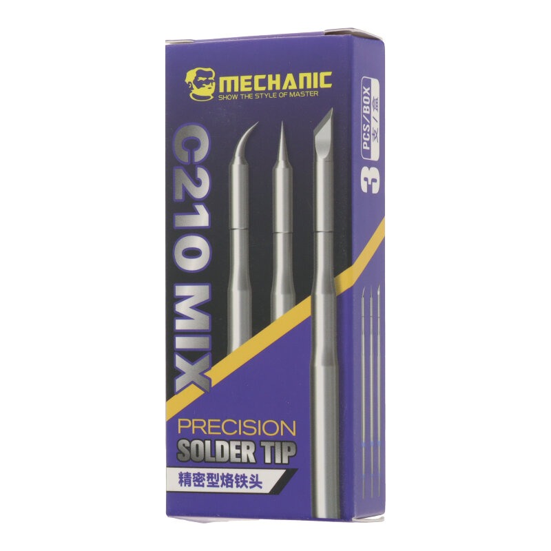 Mechanic C210 MIX 3 in 1 – Set de Pointes de Soudure de Précision IS-TS-SK