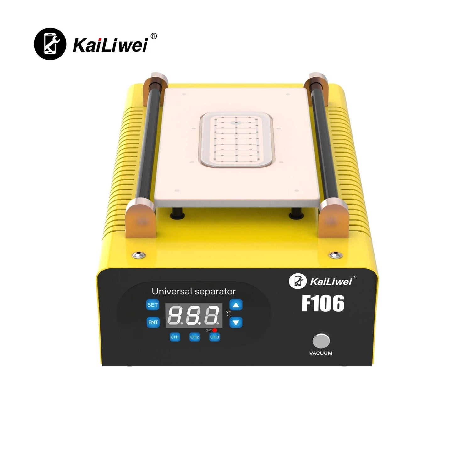 Kailiwei F106 – Machine de séparation écran LCD 8 pouces avec pompe à vide