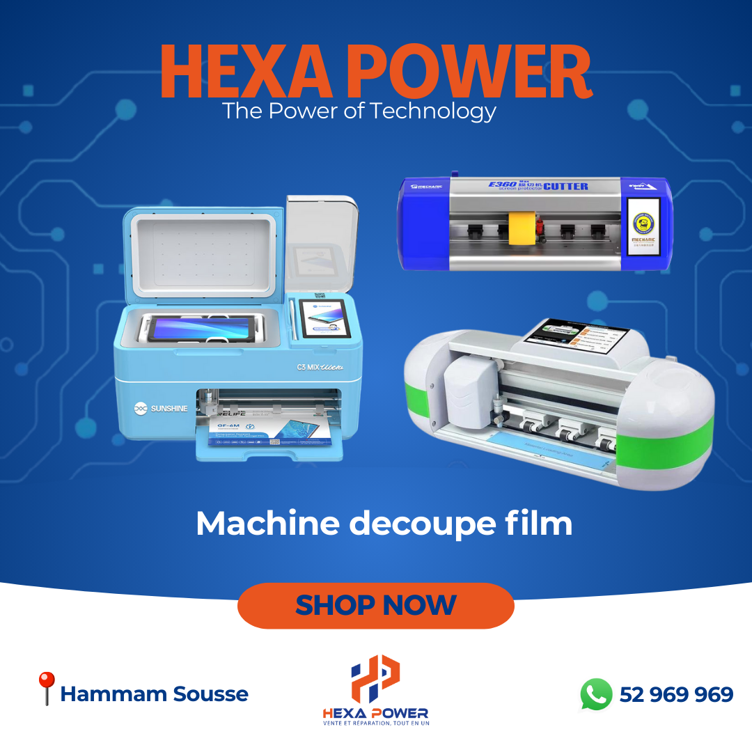 Machine de Découpe pour Films Protecteurs – Smartphones & Tablettes