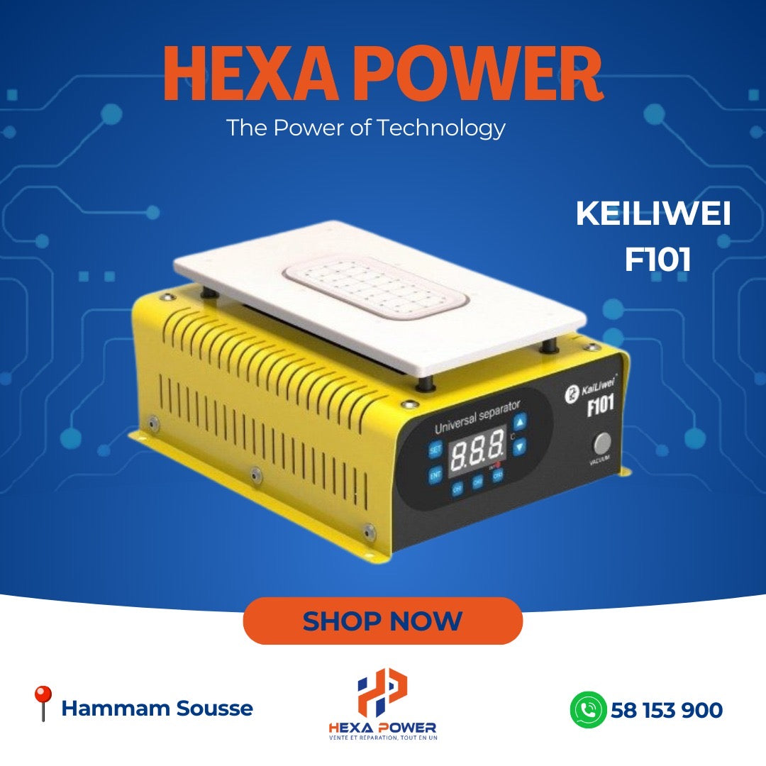 KEILIWEI Plaque Chauffante F101 - Hexa Power
