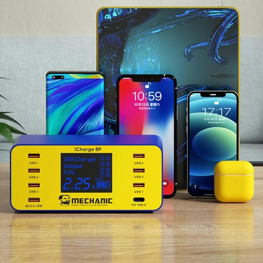 MECHANIC USB Interfaces charger LCD ICharge 8S/8P - Hexa Power