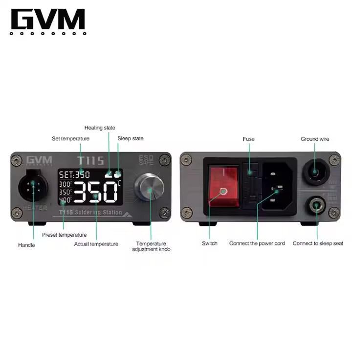 GVM T115 45W                   fer a souder - Hexa Power