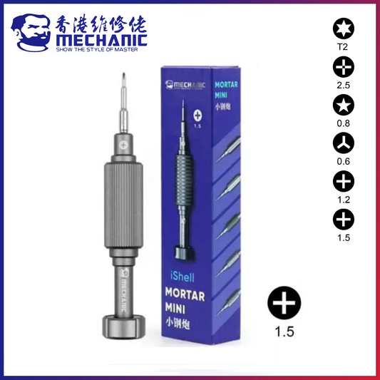 MECHANIC Mortar Mini Screwdriver IShell +1.5/+1.2 - Hexa Power