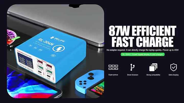 RELIFE
6 ports charger
RL-304N - Hexa Power