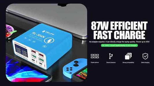 RELIFE
6 ports charger
RL-304N - Hexa Power