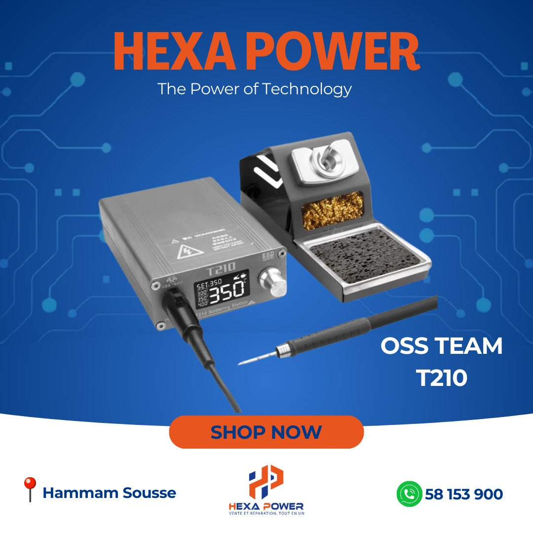 OSS TEAM
Soldering Station
T210 - Hexa Power