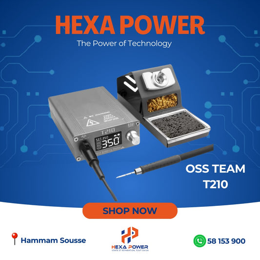 OSS TEAM
Soldering Station
T210 - Hexa Power