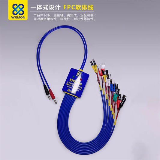 WEMON All In One Phone Power Test Cable Boot Line For iPhone 6-13 mini/13 Pro MAX S115 - Hexa Power