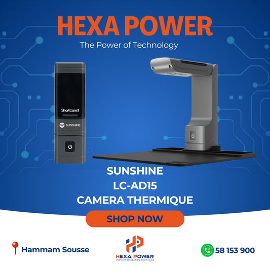 SUNSHINE
Caméra Thermique
LC-AD15 - Hexa Power