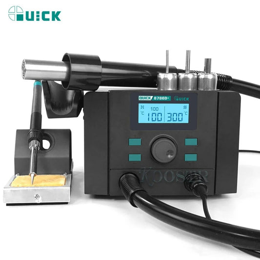 QUICK 8786D+ 2 in1 Hot Air - Hexa Power