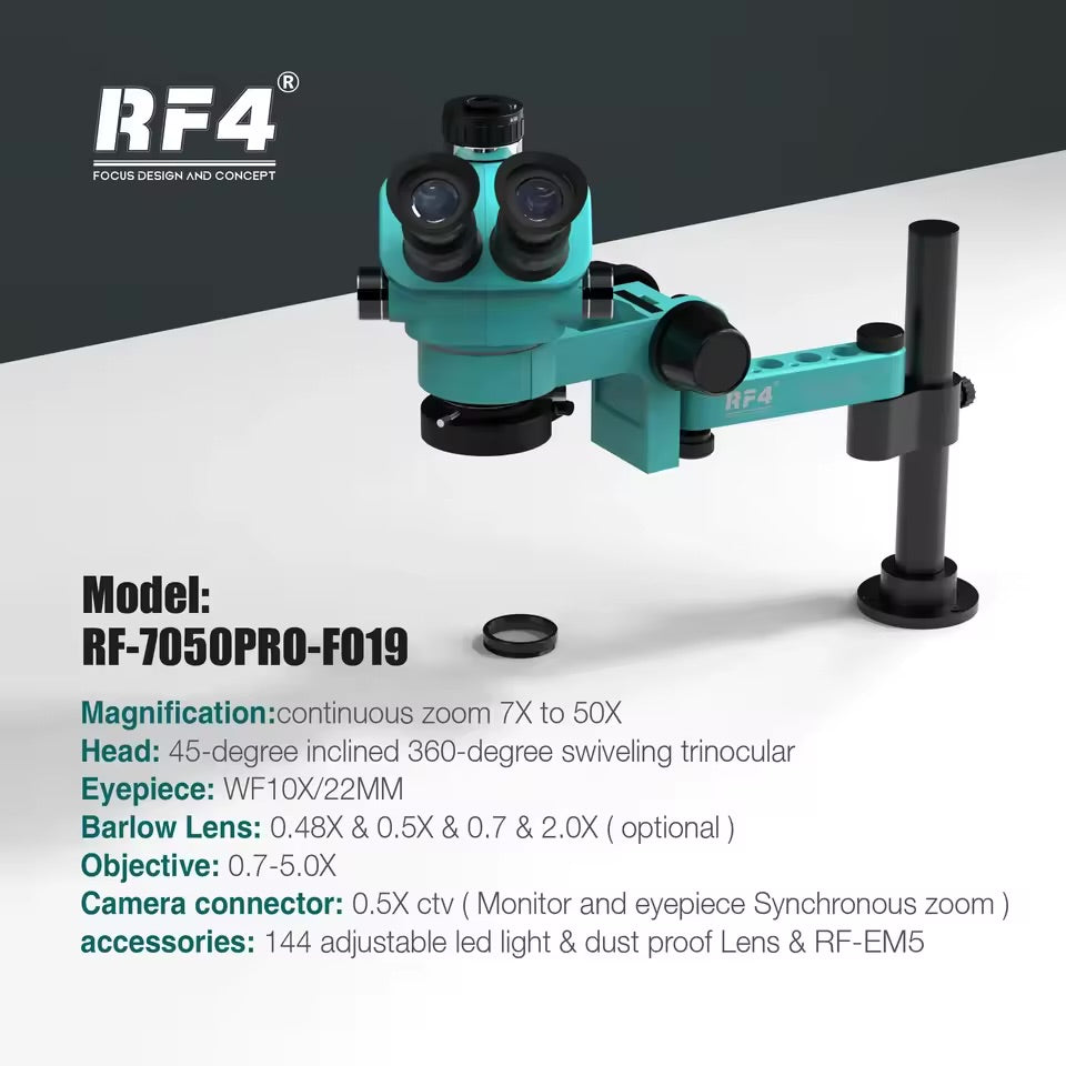 RF4
Microscope
RF7050PRO-F019 - Hexa Power