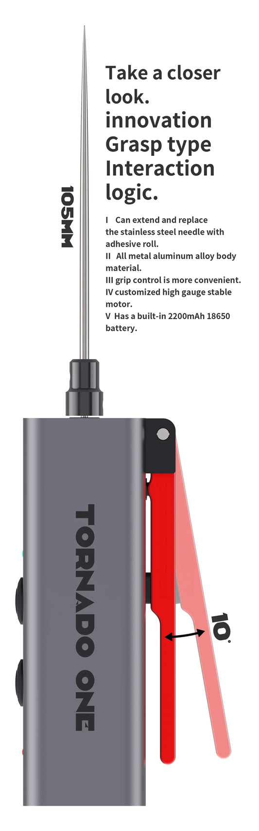 MECHANIC Electric Glue Remover Tornado On - Hexa Power