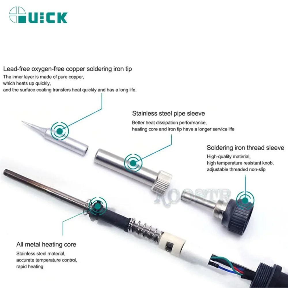 QUICK 8786D+ 2 in1 Hot Air - Hexa Power
