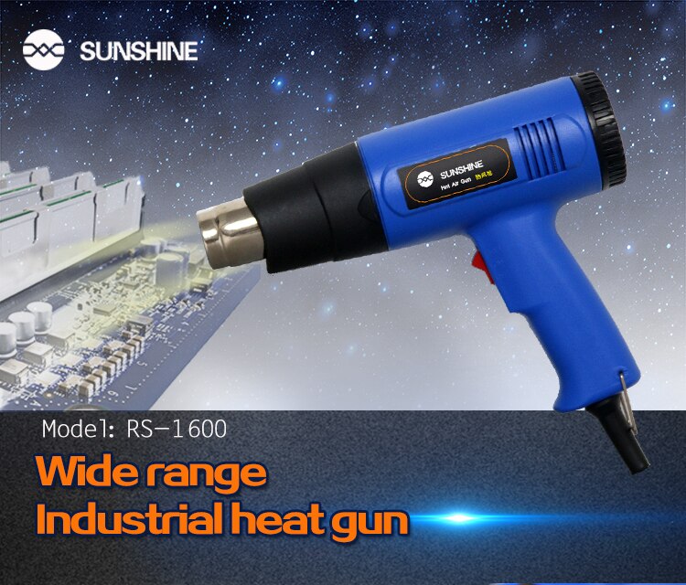 SUNSHINE Hot Air Gun RS-1600 - Hexa Power