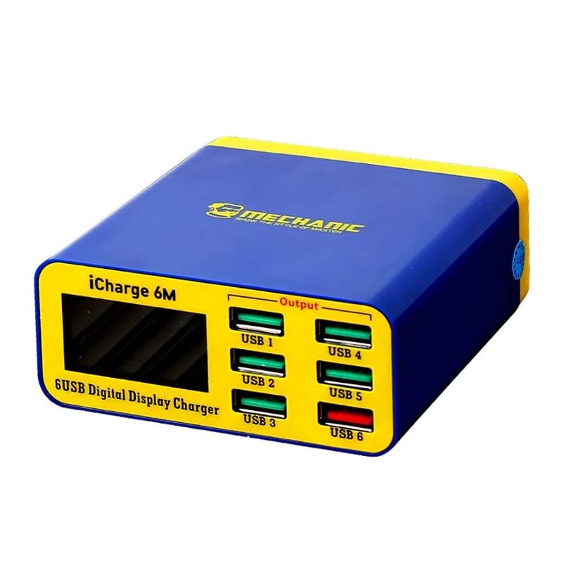 MECHANIC USB Interfaces charger LCD ICharge 6M - Hexa Power