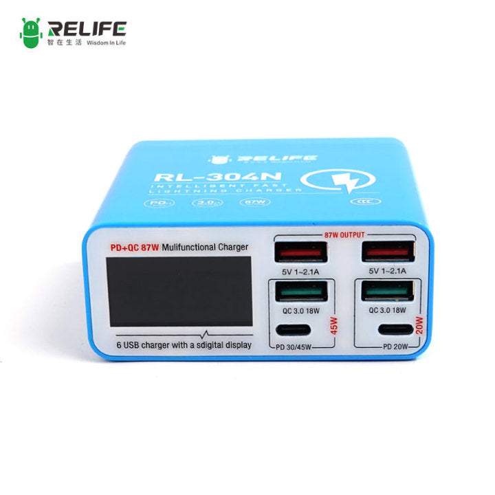 RELIFE
6 ports charger
RL-304N - Hexa Power
