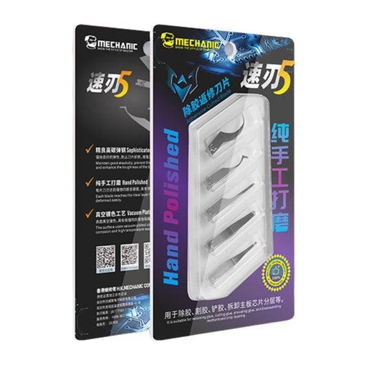 MECHANIC Adhensive Cutted Blade 5 pieces - Hexa Power