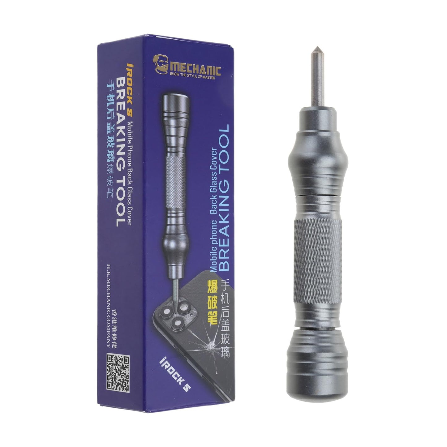 MECHANIC Boulder Irock Glass Cover Breaking Tool IROCK5 - Hexa Power