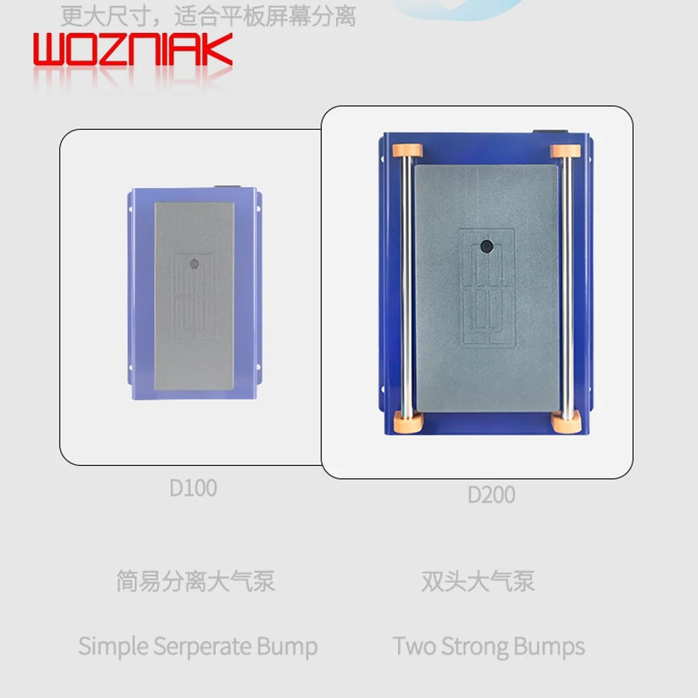 Mechanic D200 Mobile – Station de Décollement d’Écran Chauffante avec Pompe à Vide | Séparateur LCD Professionnel